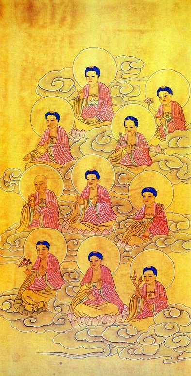 阿弥陀佛是十方佛中的第一